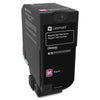 OEM Lexmark 84C1HM0 Toner Cartridge Magenta 16K Return Program