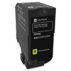 OEM Lexmark 84C1HY0 Toner Cartridge Yellow 16K Return Program
