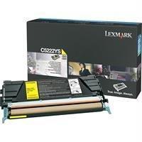 OEM Lexmark C5222YS Toner Cartridge Yellow 3K