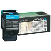 OEM Lexmark C540A1CG Toner Cartridge Cyan 1K Return Program