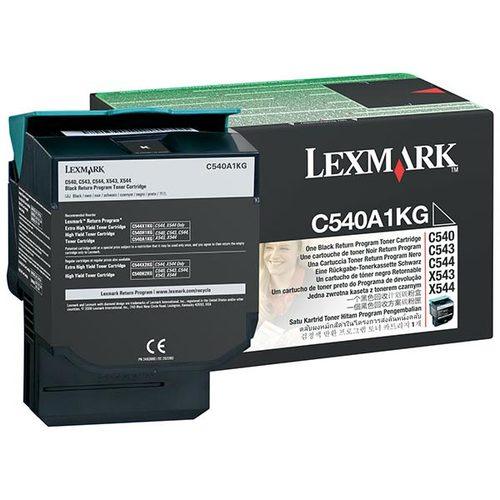 OEM Lexmark C540A1KG Toner Cartridge Black 1K Return Program