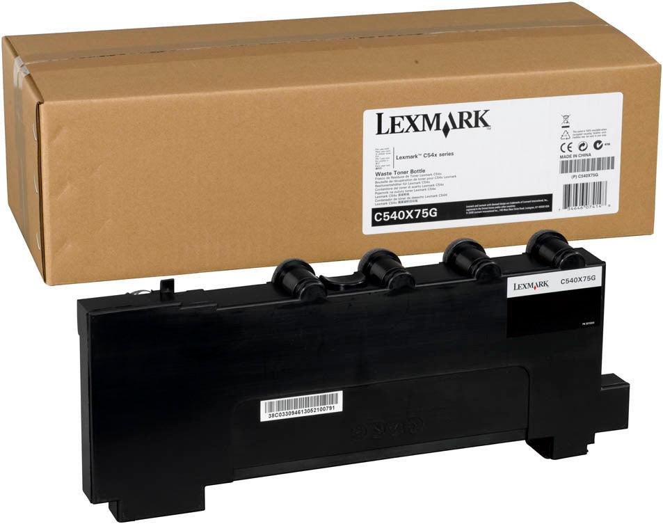 OEM Lexmark C540X75G Waste Toner Unit 36K Black 18K Color - TonerParts