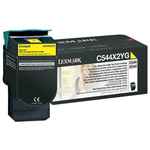 OEM Lexmark C544X2YG Toner Cartridge Yellow 4K - TonerParts