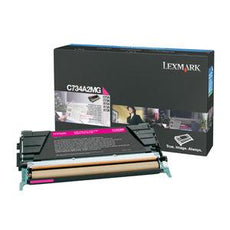 OEM Lexmark C734A2MG Toner Cartridge Magenta 6K Yield