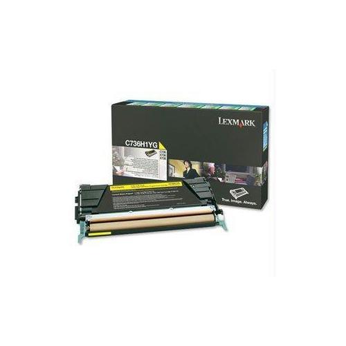 OEM Lexmark C736H1MG Toner Cartridge Magenta 10K Return Program - TonerParts