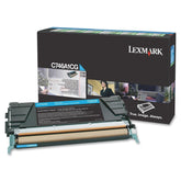 OEM Lexmark C746A1CG Toner Cartridge Cyan 7K Return Program
