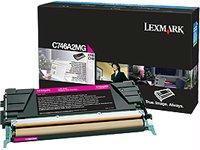 OEM Lexmark C746A2MG Toner Cartridge Magenta 7K