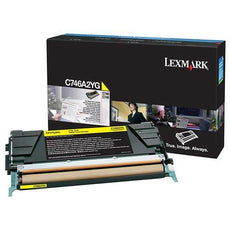 OEM Lexmark C746A2YG Toner Cartridge Yellow 7K