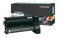 OEM Lexmark C7720CX Toner Cartridge Cyan 15K