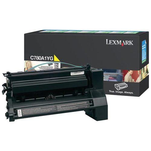 OEM Lexmark C780A1YG Toner Cartridge Yellow 6K Return Program - TonerParts
