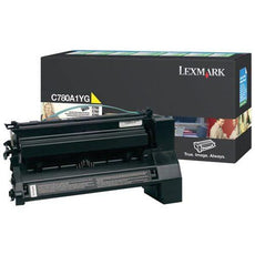 OEM Lexmark C780A1YG Toner Cartridge Yellow 6K Return Program