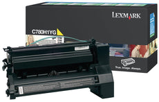 OEM Lexmark C780H1YG Toner Cartridge Yellow 10K Return Program