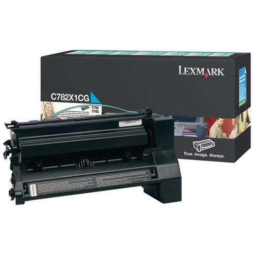 OEM Lexmark C782X1CG Toner Cartridge Cyan 15K Return Program - TonerParts