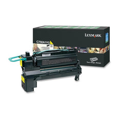 OEM Lexmark C792A1YG Toner Cartridge Yellow 6K Return Program