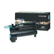 OEM Lexmark C792X1CG Toner Cartridge Cyan 20K Return Program