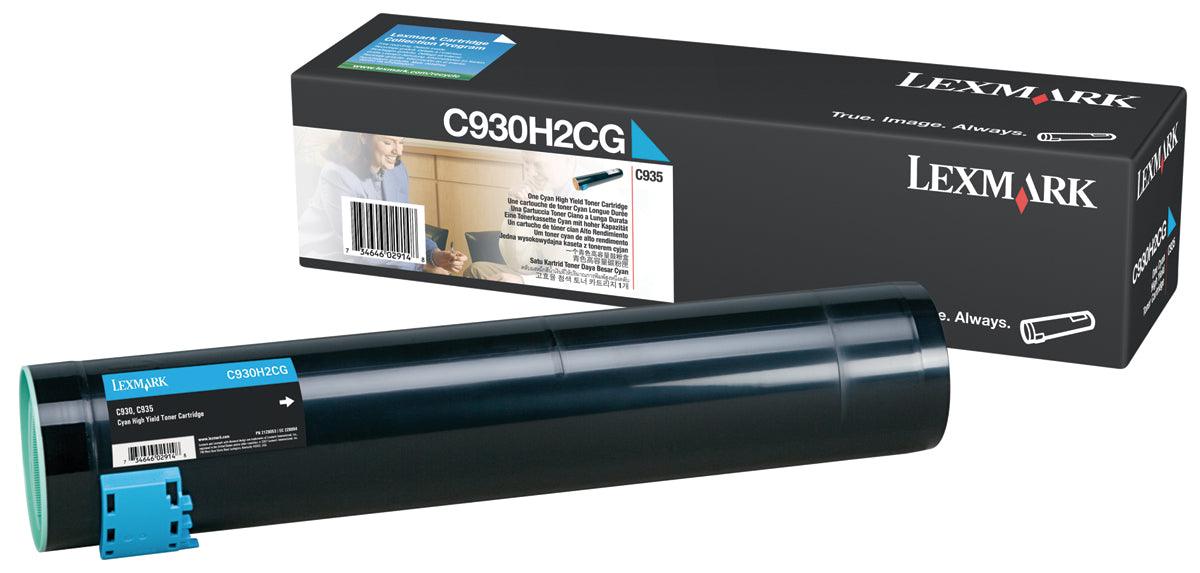 OEM Lexmark C930H2CG Toner Cartridge Cyan 24K - TonerParts
