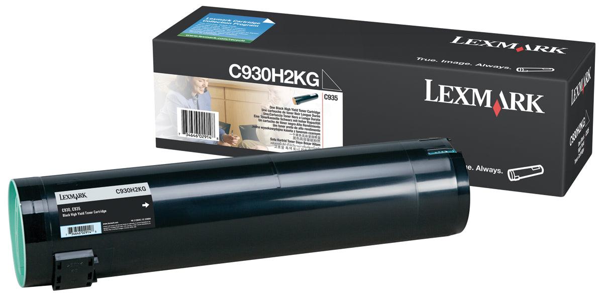 OEM Lexmark C930H2KG Toner Cartridge Black 38K - TonerParts