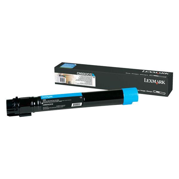 OEM Lexmark C950X2CG Toner Cartridge Cyan 22K - TonerParts