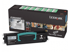 OEM Lexmark E250A80G Toner Cartridge Black 3.5K Return Program