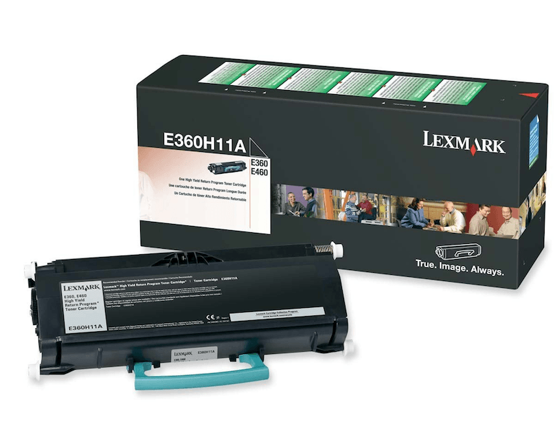 OEM Lexmark E360H11A Toner Cartridge Black 9K Return Program - TonerParts