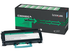 OEM Lexmark E360H80G E360 Toner Cartridge Black 9K Reconditioned