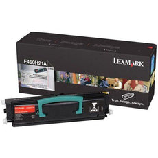 OEM Lexmark E450H21A Toner Cartridge Black 11K