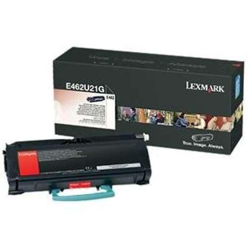 OEM Lexmark E462U21G Toner Cartridge Black 18K - TonerParts
