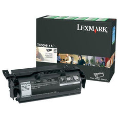 OEM Lexmark T650H11A, T650, T652, T654, T656 Toner Cartridge - Black - 25K