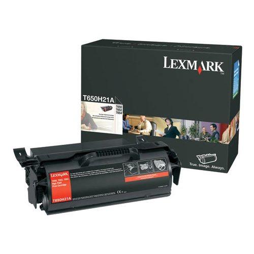OEM Lexmark T650H21A, T650, T652, T654 Toner Cartridge - Black - 25K - TonerParts