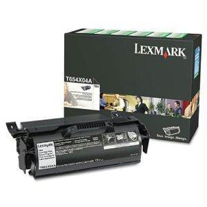 OEM Lexmark T654X04A, T654, T656 Toner Cartridge Label Applications Black, 36K - TonerParts
