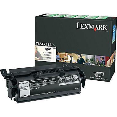 OEM Lexmark T654X11A, T654, T656 Toner Cartridge - Black - 36K - TonerParts