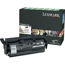 OEM Lexmark T654X11A, T654, T656 Toner Cartridge - Black - 36K