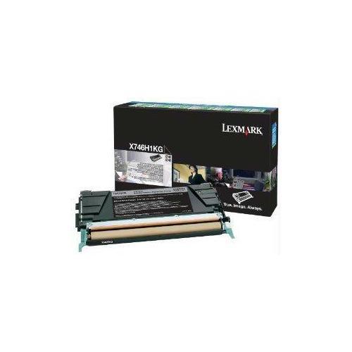 OEM Lexmark X746H1KG Toner Cartridge Black 12K Return Program - TonerParts