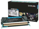 OEM Lexmark X748H1CG Toner Cartridge Cyan 10K Return Program
