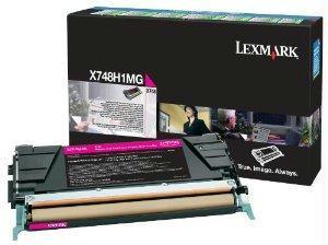 OEM Lexmark X748H1MG Toner Cartridge Magenta 10K Return Program - TonerParts