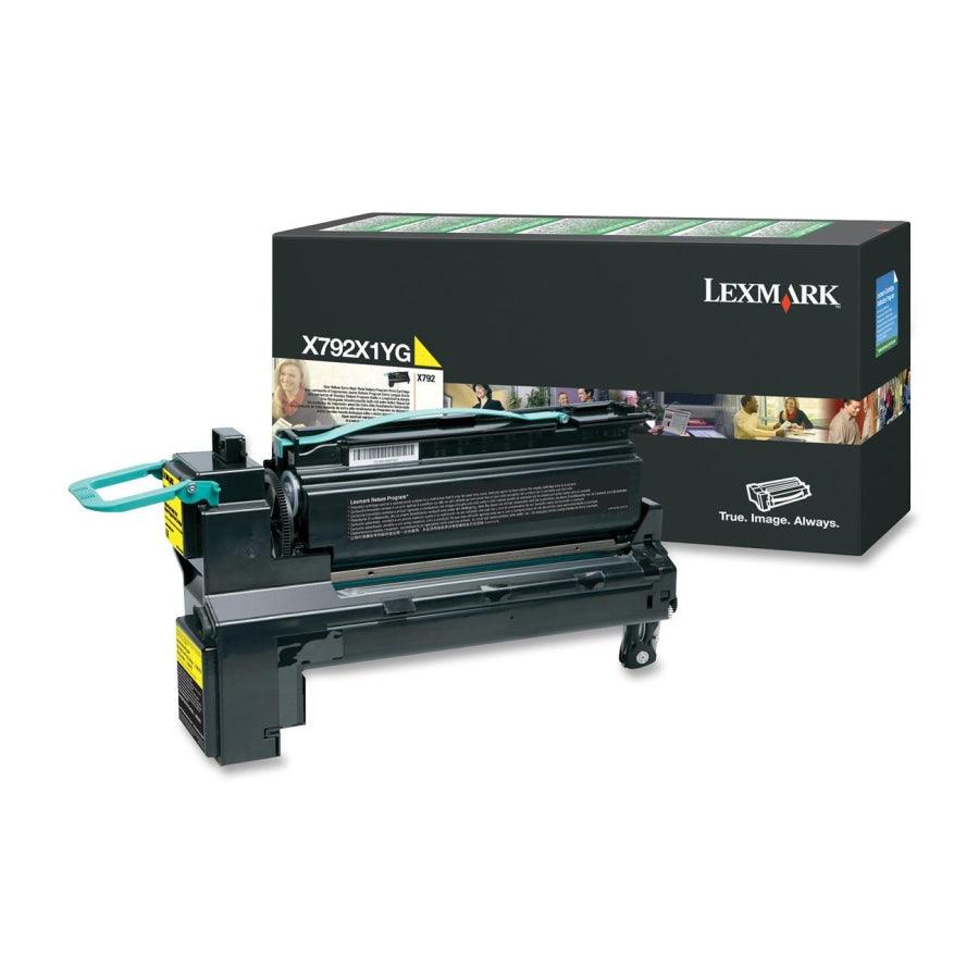 OEM Lexmark X792X1YG Toner Cartridge For X792 Yellow - 20K - TonerParts