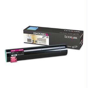 OEM Lexmark X945X2MG Toner Cartridge For X940 Magenta 22K - TonerParts