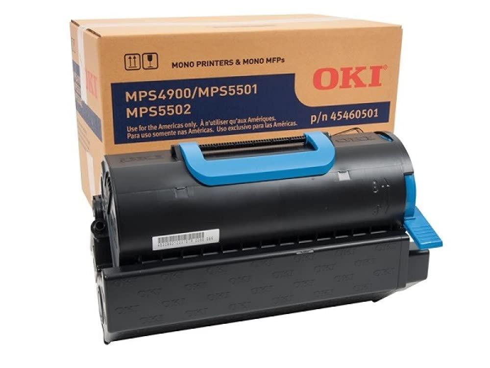 OEM Okidata 45460501 Toner Cartridge Black 30K - TonerParts