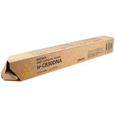 OEM Ricoh 821118, 821182 Toner Cartridge Aficio SP C830DN Yellow 27K