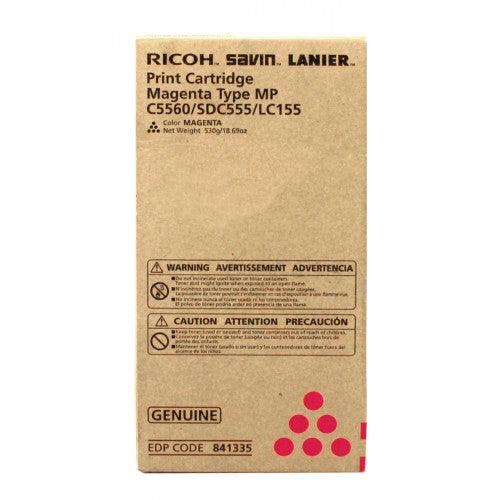 OEM Ricoh 841335 Toner Cartridge, Aficio 3260C, Color 5560 Magenta 18K - TonerParts