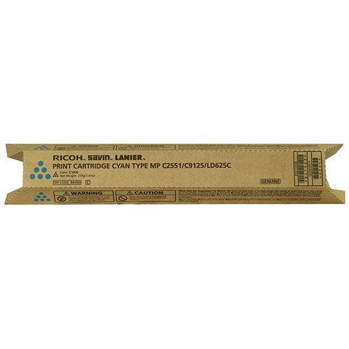 OEM Ricoh 841503 Toner Cartridge - Cyan (9,500 Yield) - TonerParts