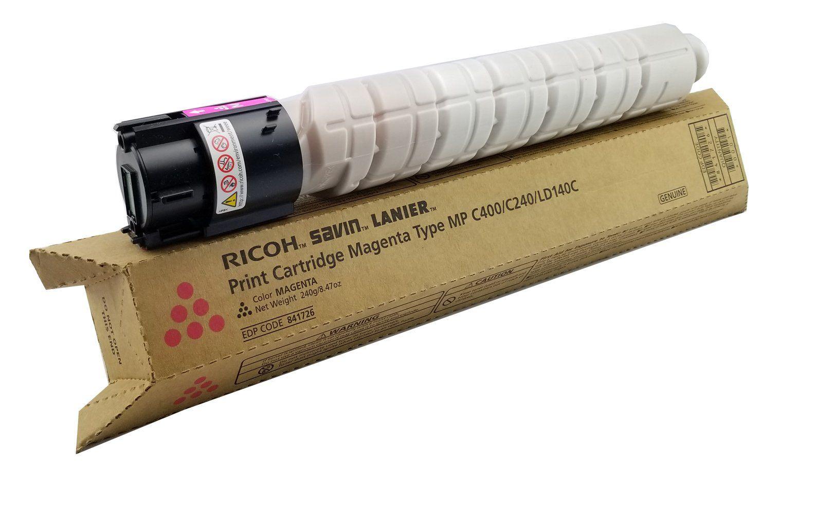 OEM Ricoh 841726, 841297 Toner Cartridge - Magenta - 10K - TonerParts