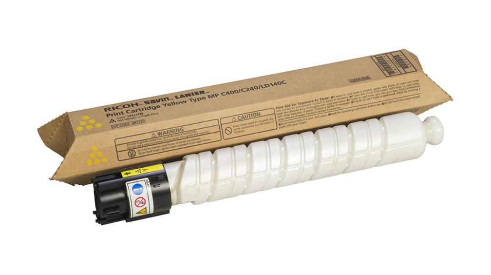 OEM Ricoh 841727, 841298 Toner Cartridge - Yellow - 10K - TonerParts
