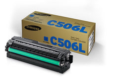 OEM Samsung CLT-C506L SU042A Toner Cartridge Cyan 3.5K
