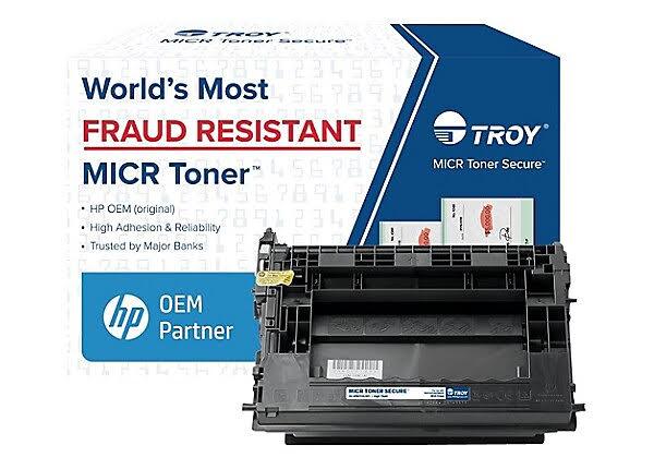 OEM Troy 02-W1470X-001 MICR Toner Cartridge Black 25.2K - TonerParts