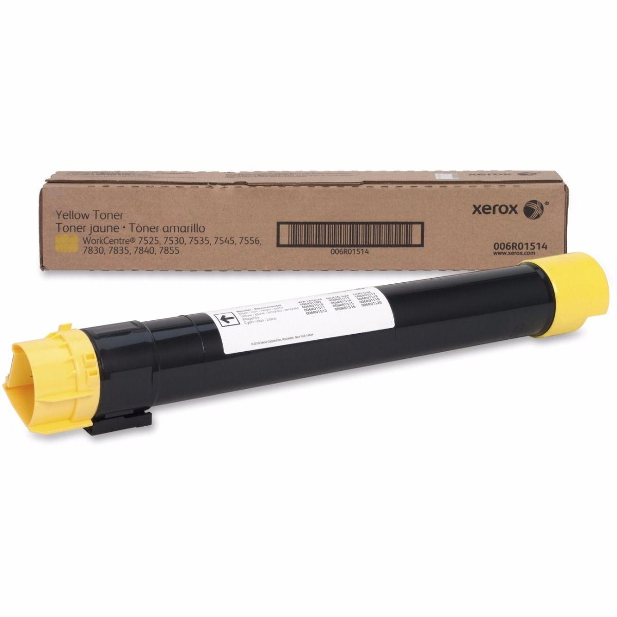OEM Xerox 006R01510, 006R01514 Toner Cartridge Yellow - 15K - TonerParts