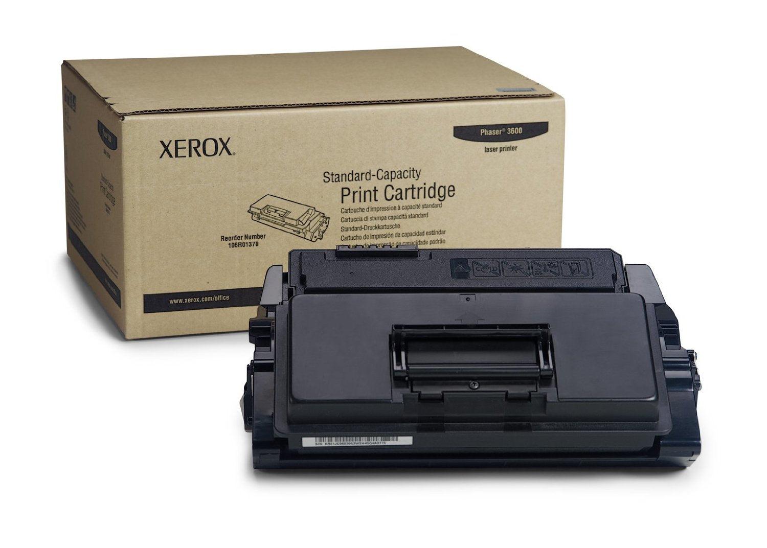 OEM Xerox 106R01370 Toner Cartridge Black 7K - TonerParts