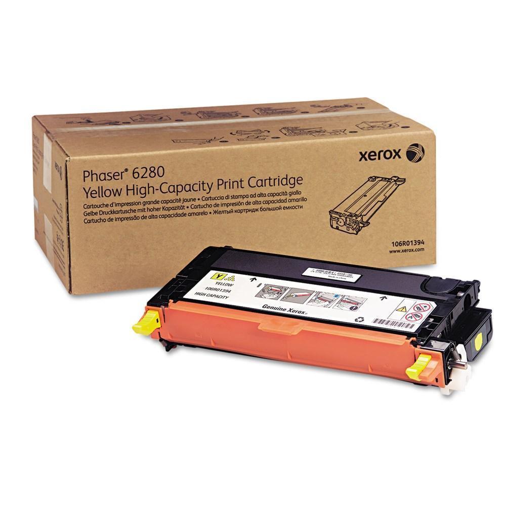 OEM Xerox 106R01394 Toner Cartridge Yellow 5.9K - TonerParts