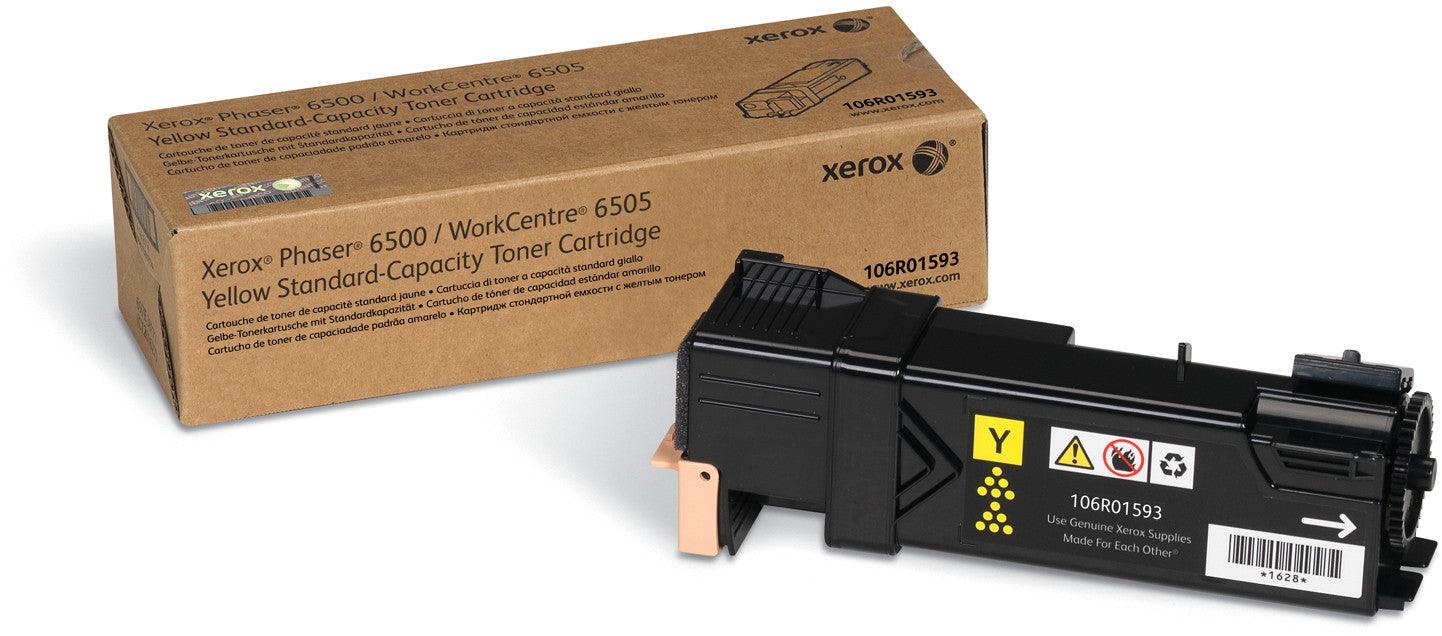 OEM Xerox 106R01593 Toner Cartridge Yellow 1K - TonerParts