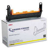 Okidata 41963401 OEM Imaging Drum For C9300DXN Yellow - 39K